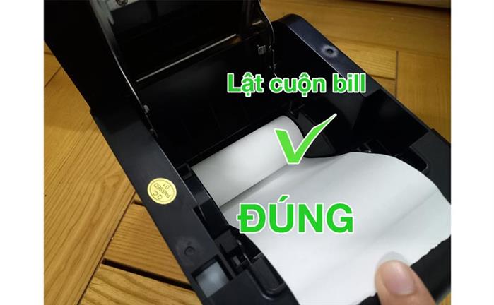 Sửa lỗi máy in bill in ra giấy trắng