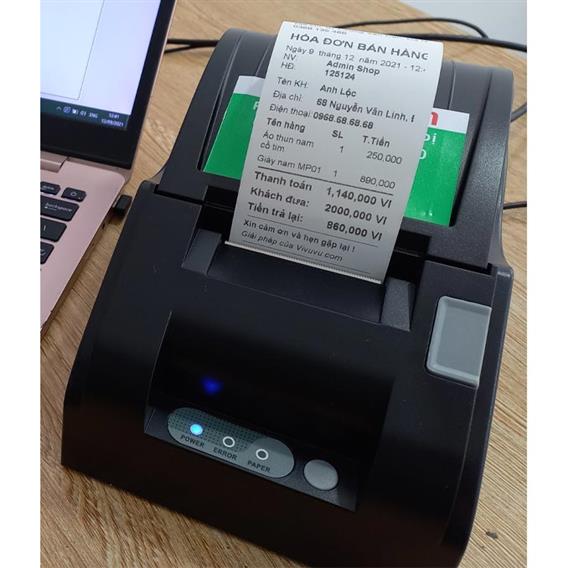 Máy in bill k58 tại đà nẵng, in hóa đơn, in nhiệt gprinter