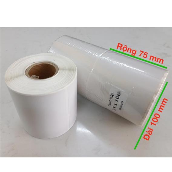 Tem in đơn hàng vận đơn đà nẵng giao tận nơi 75x100 shopee lazada tiki ghtk